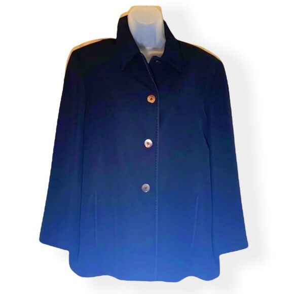 Iceberg Jackets & Blazers - Iceberg Black Button Front Jacket Blazer Italian Large L EU 48